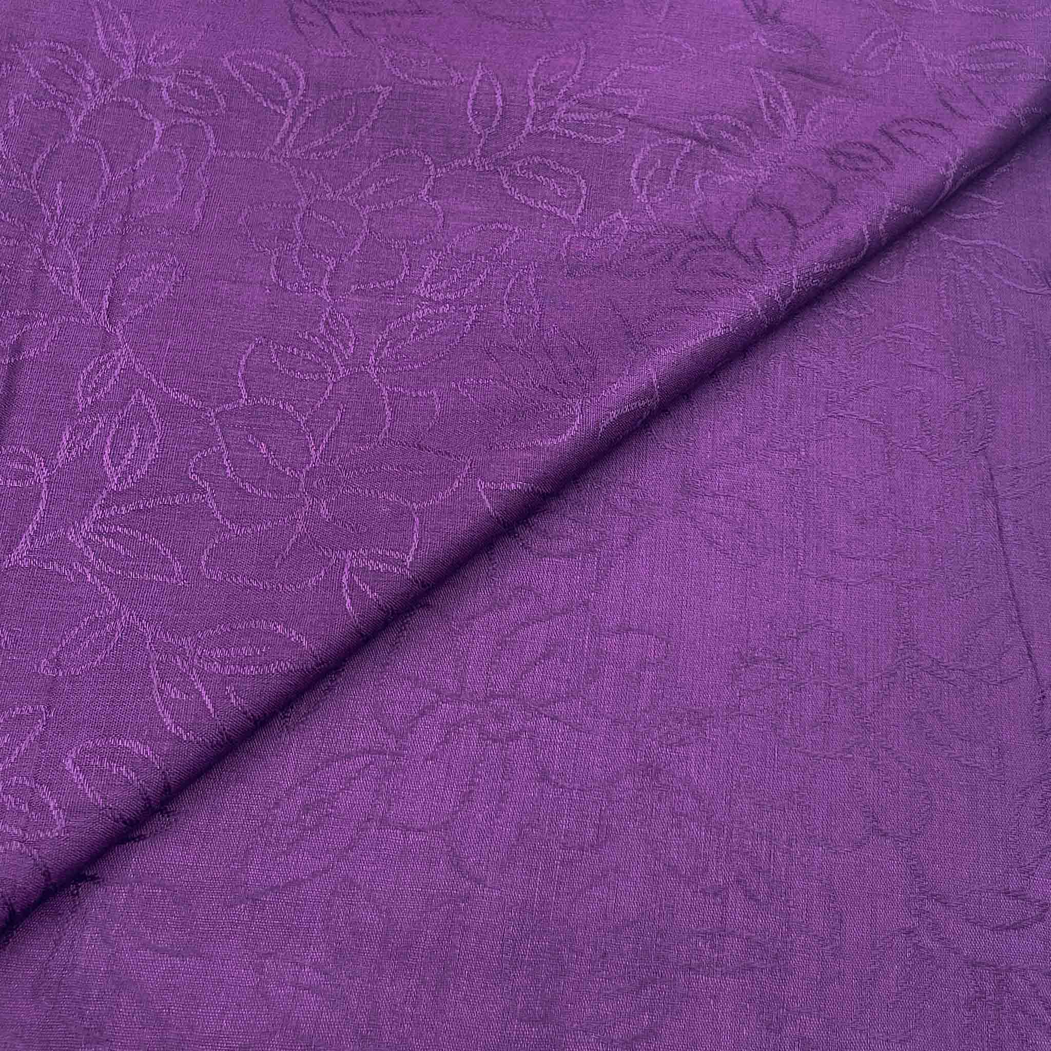 Floral Linen Purple – theKapra.com