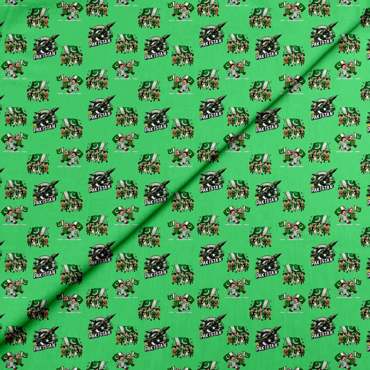 Lawn Digital Print D26153 - Image 1