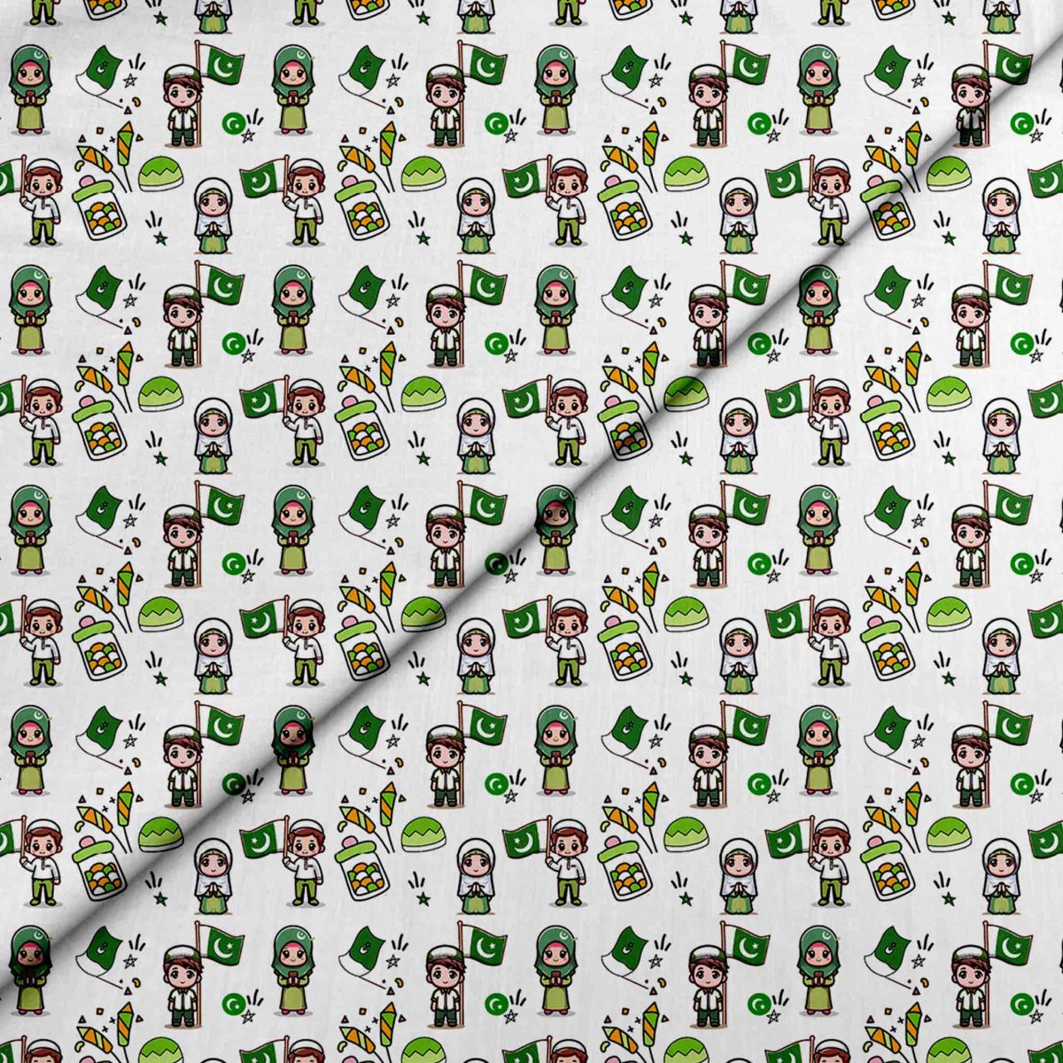 Lawn Digital Print D26158 - Image 1