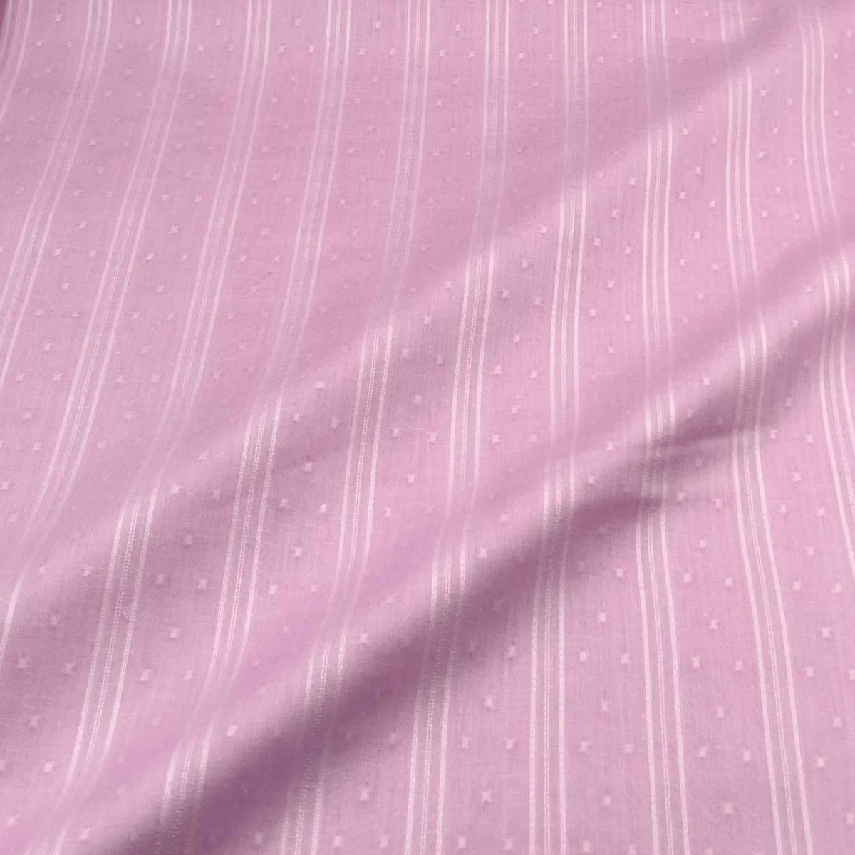 Dobby Lawn Wider Off Lilac - Image 1