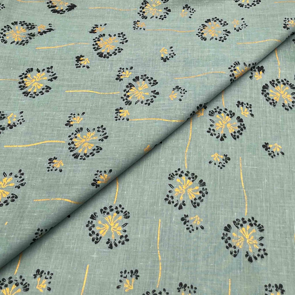 Cambric Cotton Block Print D25209 - Image 1