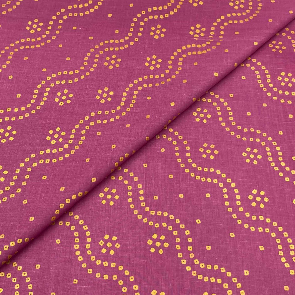 Cambric Cotton Block Print D25185 - Image 1