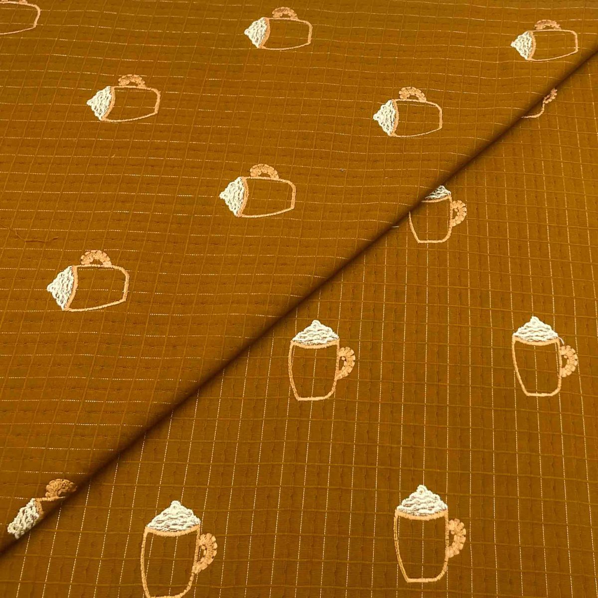 Satpara Wider Khaddar Embroidery D169 - Image 1