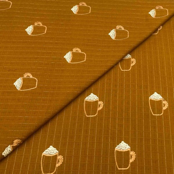 Satpara Wider Khaddar Embroidery D169