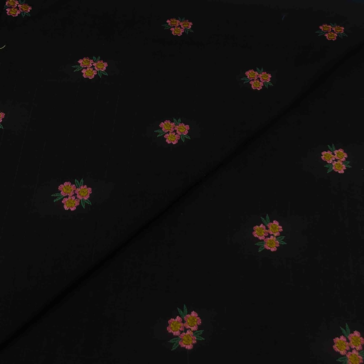 Satpara Wider Khaddar Embroidery D160 - Image 1