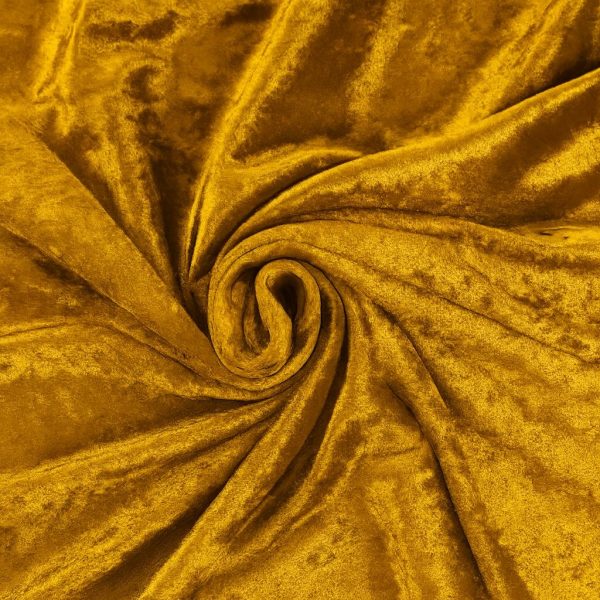 Micro Velevet Mustard Yellow