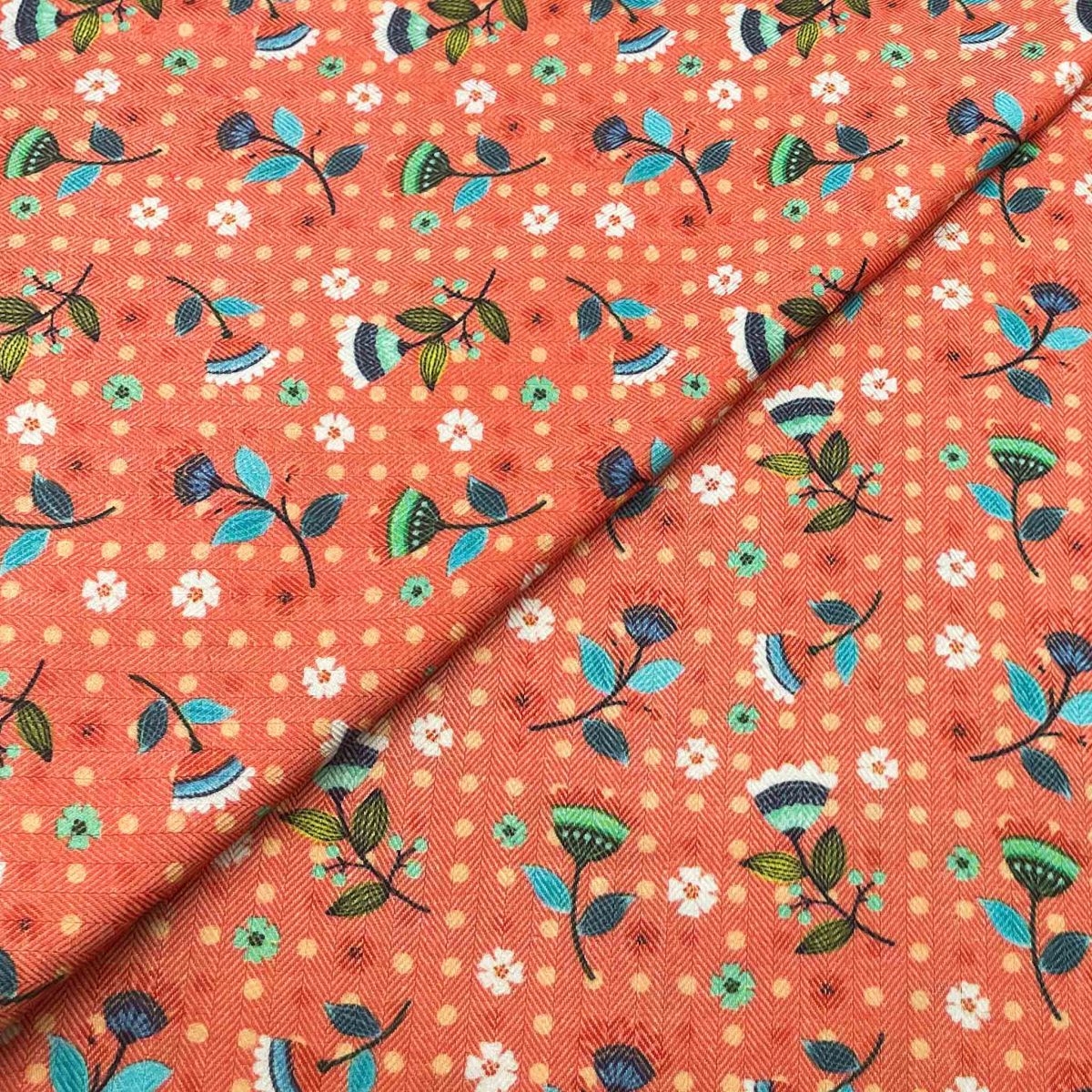 Wool Print D26D164 - Image 1