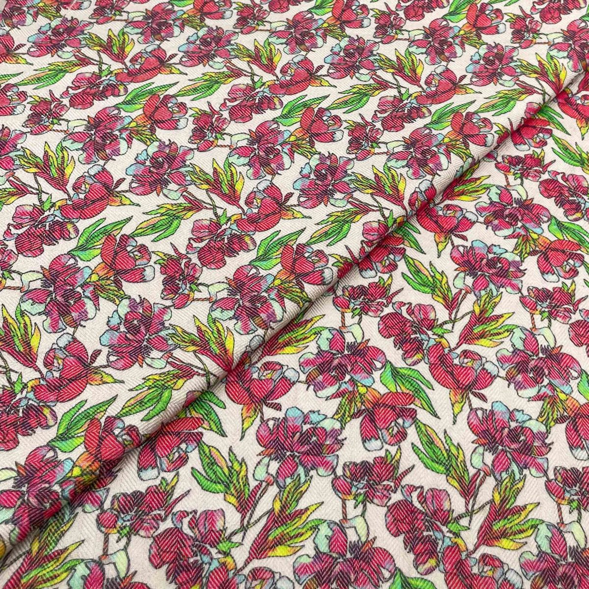 Wool Print D26D254 - Image 1