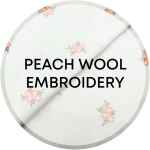 Peach Wool_Embroidery