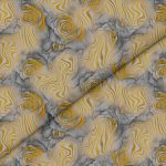 Honeycomb Wider Linen Print D141