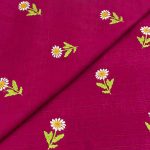 Self Winter Cotton Embroidery D25D129