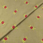 Peach Wool Embroidery D25D160