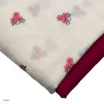 Linen Embroidery Suit D259