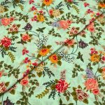 Silk Lawn Digital Wider Print D25107