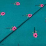 Peach Wool Embroidery D25D171