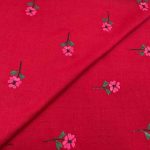 Peach Wool Embroidery D25D172