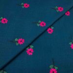 Peach Wool Embroidery D25D174