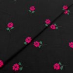 Peach Wool Embroidery D25D175