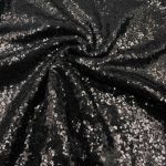 Sequin Georgette Black