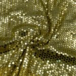 Sequin Georgette Golden