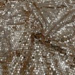 Sequin Georgette Peach
