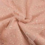 Star Net Embroidery Apricot