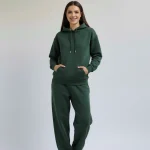 Fleece Coord Set Green