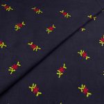 Peach Wool Embroidery D25D181