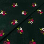 Self Winter Cotton Embroidery D25D150