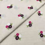 Self Winter Cotton Embroidery D25D146