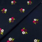 Self Winter Cotton Embroidery D25D156