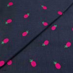 Peach Wool Embroidery D25D177