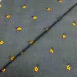 Peach Wool Embroidery D25D192