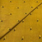 Peach Wool Embroidery D25D189