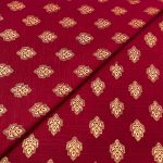 Slub Khaddar Block Print D25D105