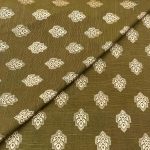 Slub Khaddar Block Print D25D104