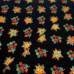 Micro Velvet Glitter Print D25D104