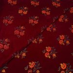 Micro Velvet Glitter Print D25D103