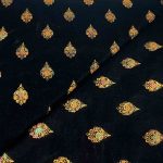 Micro Velvet Glitter Print D25D102