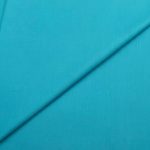 Plain Cotton Cyan Blue