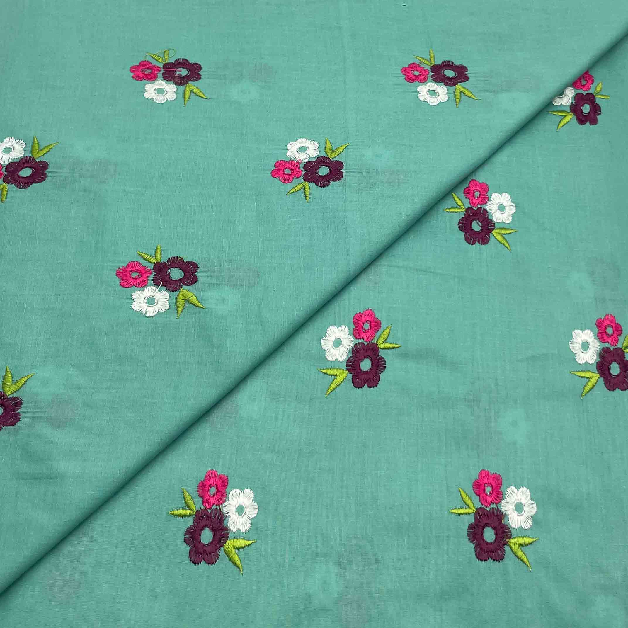 lawn embroidery new-10 Lawn Embroidery D26D172 - Image 1