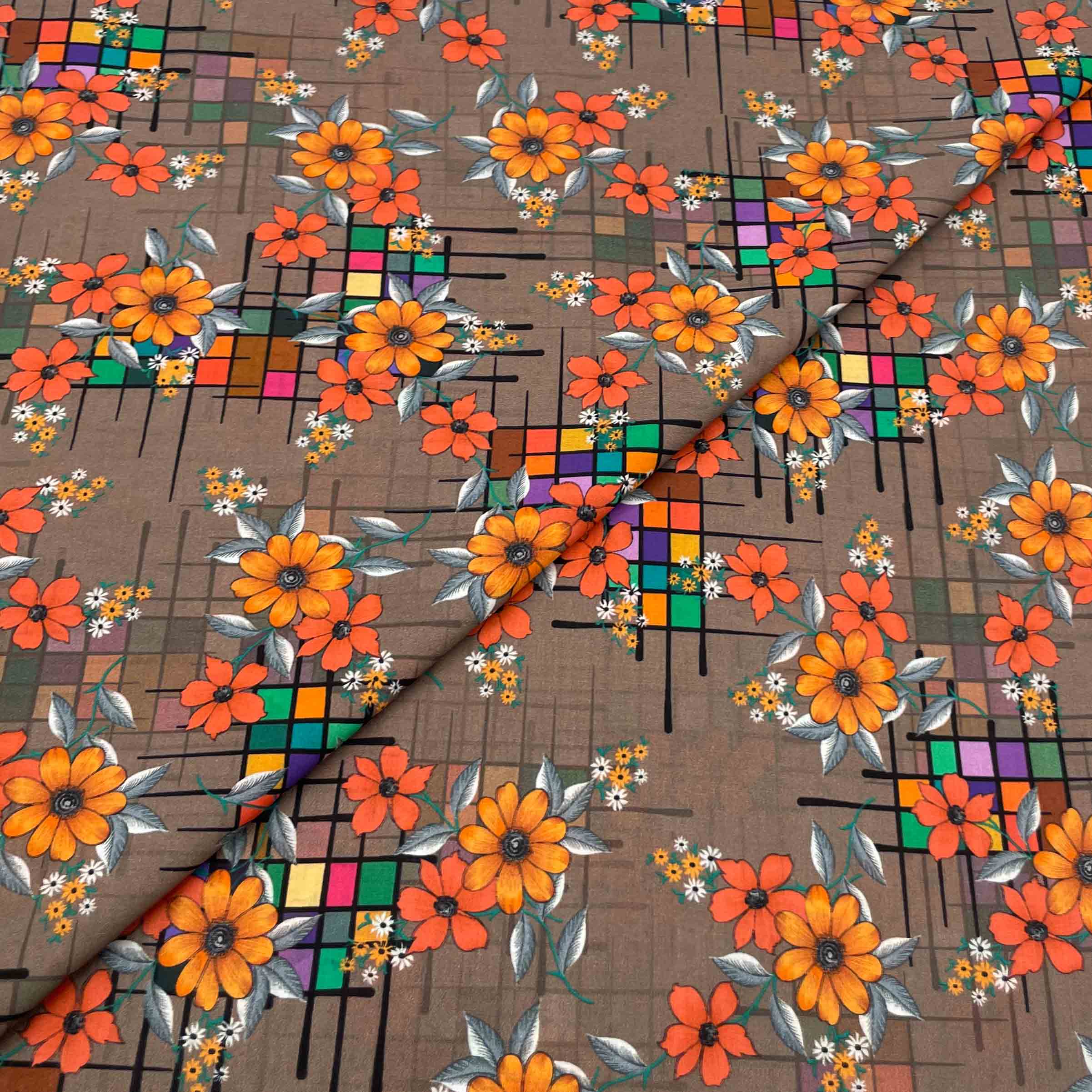 lawn prints b4 - 45 Lawn Digital Print D26D546 - Image 1