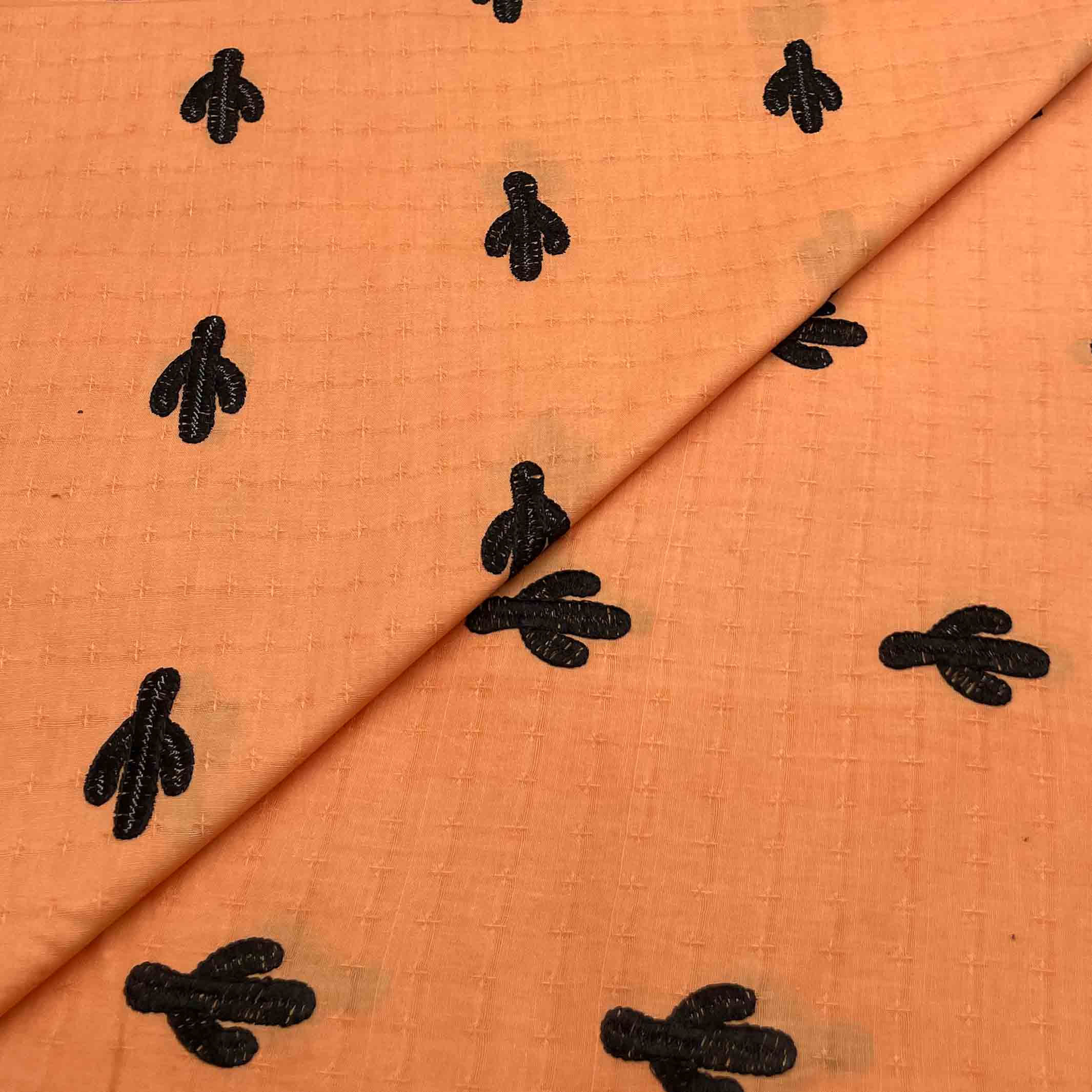 sef cambric new embroidery-08 Cambric Cotton Wider Embroidery D26D108 - Image 1