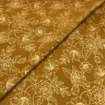 Viscose Gold Print D26D102