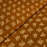 Viscose Gold Print D26D105