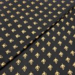 Viscose Gold Print D26D108