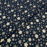 Viscose Gold Print D26D109