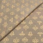 Viscose Gold Print D26D111