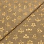 Viscose Gold Print D26D117