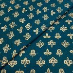 Viscose Gold Print D26D118